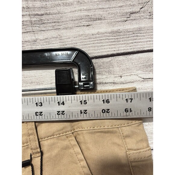 Gingtto Khaki Modern Twill Mens Skinny Pants with Stretch Sz 36W X 30L Casual - Picture 7 of 8